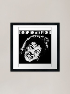 DROPDEAD FRED Classic Framed Art Pr Framed Wall Art Poster Canvas Print Picture