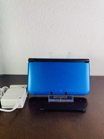 Nintendo 3DS XL LL Gray Handheld English Console Charger Stylus SD US TESTED