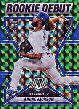 2022 Panini Mosaic Rookie Debut Green #RD-20 Andre Jackson