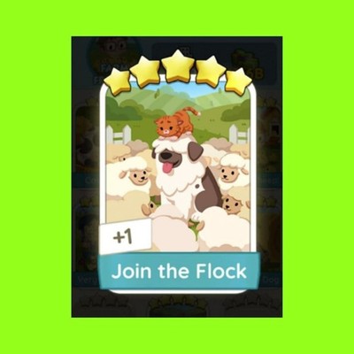 1 x Join the Flock (     ) - Set 15 - Mono_Poly_Go Aufkleber - Best Service