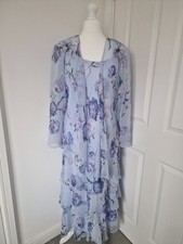 USA Designer Cattiva Mother Of The Bride Floral Rose Dress Suit Outfit UK 16