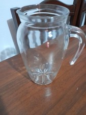 BROCCA VINTAGE CARAFFA ANNI 80 IN VETRO 1L
