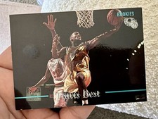 1995 Classic Rookies Travis Best – DOUBLE PRINT  ERROR NAME Ghosting Rare 