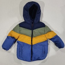 Swiss Tech Kids Hooded Puffer Jacket Size 5T Very Warm. Soft And Lightweight