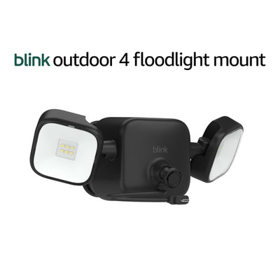 Blink Outdoor Floodlight Mount   Wire-Free, 700 Lumens, Two-Year Battery Life, S