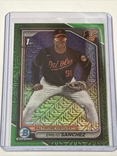 2024 Bowman Chrome - Prospects Emilio Sanchez #BCP-241 Green Mojo Refractor /99