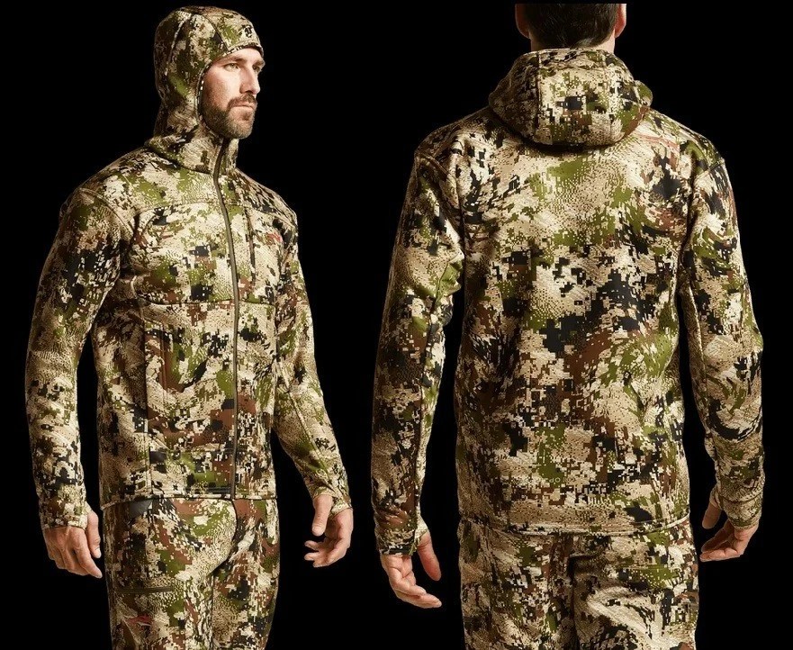 Sitka Gear Traverse Mens MEDIUM Hooded Jacket Optifade Subalpine Camo Camouflage - Image 2 of 4