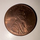 2009 Lincoln Bicentennial Formative Years Red Copper-Plated RARE backside — photo 1