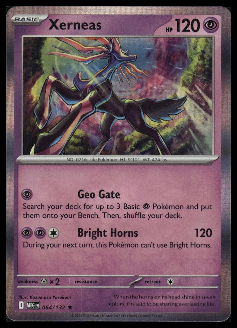 ME01: Mega Evolution #064/132 Xerneas HOLO