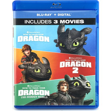 HOW TO TRAIN YOUR DRAGON: 3-MOVIE COLLECTION 2019 BLU-RAY