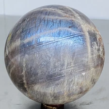 Natural Gray moonstone sphere quartz Crystal ball Healing 2900G