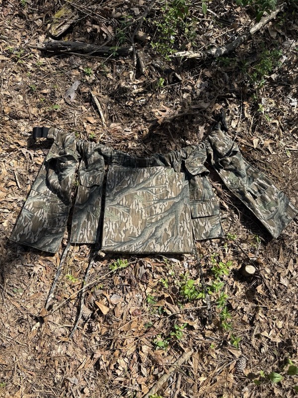 Turkey vest mossy oak vintage