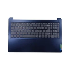 For Lenovo IdeaPad 1 15IAU7 Palmrest Touchpad Cover Keyboard US Blue 5CB1H92053