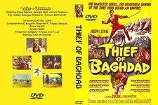 THIEF OF BAGHDAD the blue rose  1961 STEVE REEVES DVD -R- Rare Wide Screened