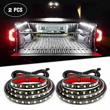 Nilight 2 PCS 60" Truck Bed LED Light Strip Kit for Cargo Pickup SUV Boat + Wire