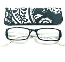 NEW VERA BRADLEY Readers Reading Eyeglasses MONICA Midnight Paisley 2.00