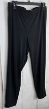 Karen Kane Womens 2X Black Ribbon Piping Moto Dress Leggings
