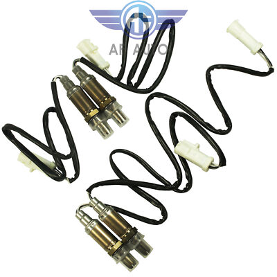 Front Rear O2 Oxygen Sensor Down/Upstream Driver/Passenger 4pc For Ford Mercury 