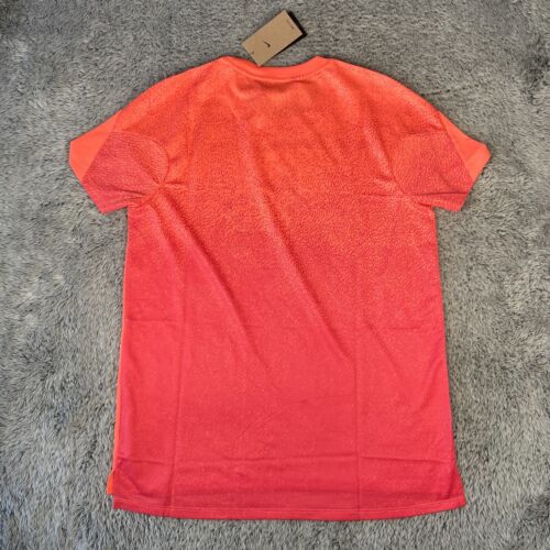 Nike Court Slam Dri-Fit Tennis Top Size Large Men Mango FQ2018-643 - Picture 2 of 5