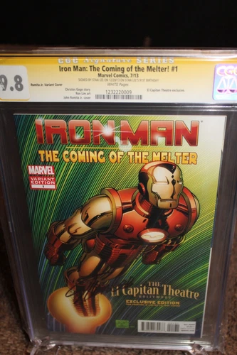 Iron Man "The Coming Of The Melter" 1~ CGC 9.8~ SS- STAN "the man" LEE