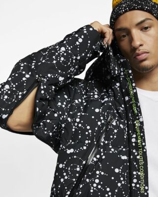 $700 Nike NikeLab ACG Down Fill Insulated Parka Jacket M Black