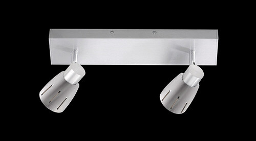 Wandstrahler 2X GU10 Wandlampe Wandleuchte Deckenstrahler Deckenlampe Strahler-image