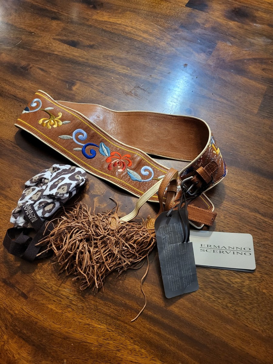 ermanno scervino womans Genuine Leather Made In Italy Light  display picture 2
