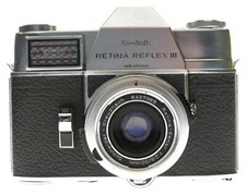 Kodak Retina Reflex III Type 041 SLR 35mm Camera Xenar f:2.8/50mm