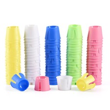 200-1000pcs Dental Disposable Dappen Dish Mixing Bowl Cup Plastic Container