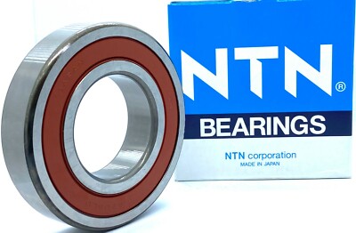 NTN 6208 LLU CM/5K BALL BEARING, RUBBER SEALED 6208 2RS 40x80x18mm