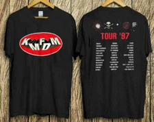 KMFDM 1997 Symbols Tour Concert T-shirt Hot Music Band T Shirt, Music t shirt