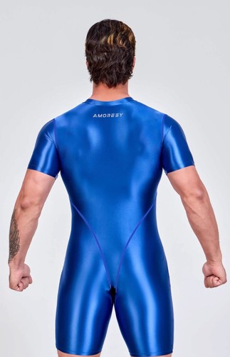 AMORESY Olympus Men's Tracksuits Jumpsuits Bodysuit Tights Overalls Suits Cyclin - Picture 4 of 22