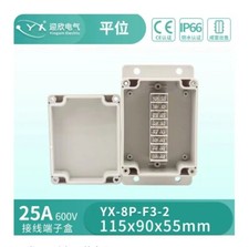 Guarnizione in plastica ABS con scatola autodistribuzione YX-8P-F3-2 posizione piatta 115*90*55mm