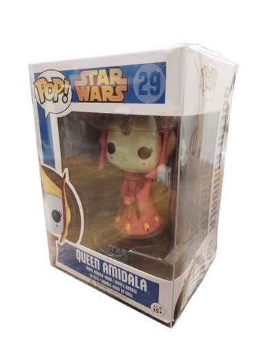 Funko POP! Star Wars #29 Queen Amidala Blue Box 2013 Vaulted with Soft Protector - 第 1/8 張圖片