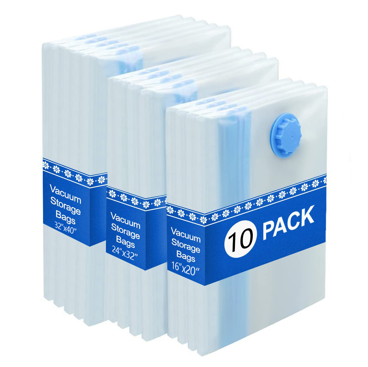 Premium Vacuum Storage Seal Bags for Comforter Blanket Bedding 