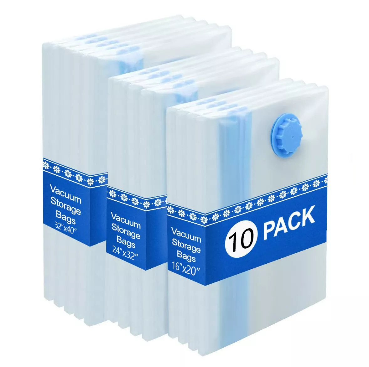  20 Pack Premium Vacuum Sealer Bags - Space Saver