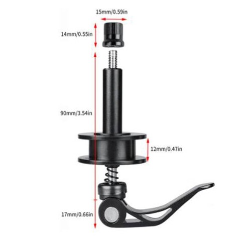 Dummy Hub Bicycle Bike Easy Chain Keeper Tool Holder Quick Release Axle Cycle - Picture 5 of 5