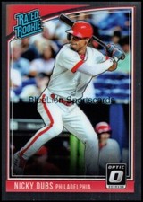 2018 Donruss Optic Rated Rookie Variations #32 Nick Williams RC