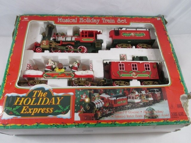 Christmas Musical Holiday Train Set 