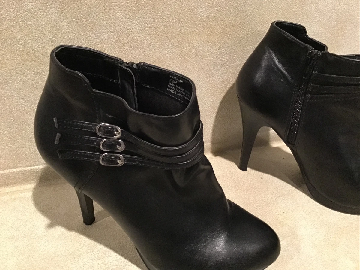 Faith lace up shop ankle boots