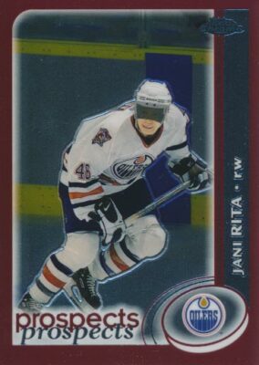 2002-03 Topps Chrome #146 JANI RITA - Edmonton Oilers