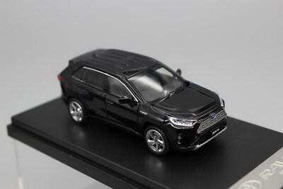 LCD 1/64 Scale Toyata RAV4 Hybrid Black Diecast Car Model