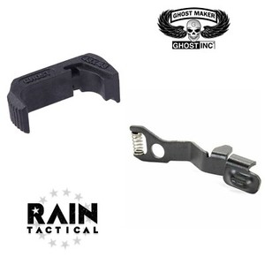Extended Magazine Release For Glock 43 9mm - Anodized Aluminum, Ambidextrous, Choose Your Color