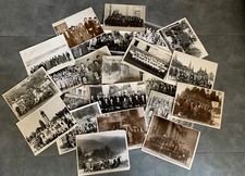 Set of old Soviet photographs - Teams of people 1950-1990, 24 pieces