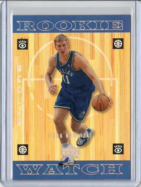 1998 Upper Deck Encore Dirk Nowitzki #122 Rookie RC HOF QTY AVL