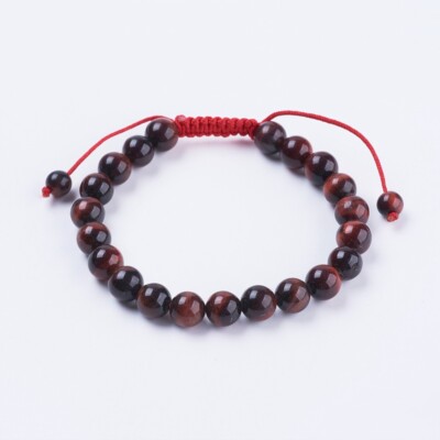 Herren  Tigeraugen Armband verstellbar unisex tiger eyes  bracelet gu-b013