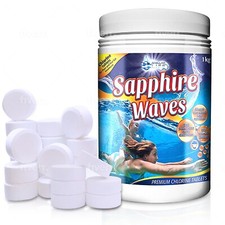 CHLORINE TABLETS for Hot Tub Spa Swimming Paddling Pool  50x 20g 1Kg tubs