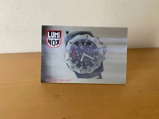New - LUMINOX Display Plaque - 15 X 10 X 4 Cm - Metal - New