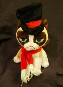 grumpy cat stuffed toy