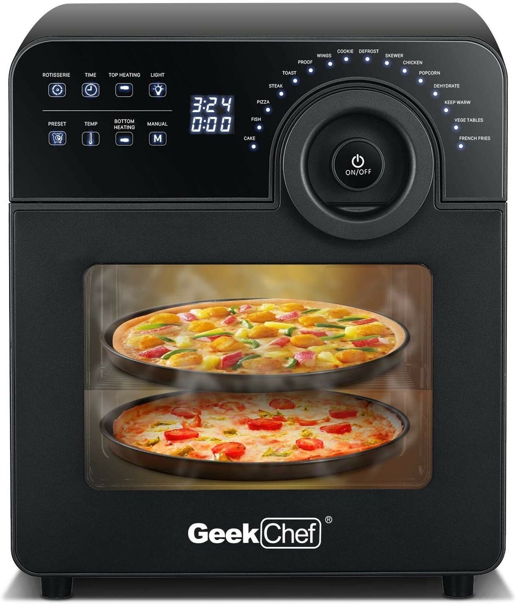 Geek Chef Air Fryer Toaster Oven, 16 in Digital Airfryer Oven